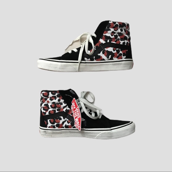 ***SOLD!***NWT rare Vans leopard sk8-Hi tops 7.5 9 - Picture 2 of 8